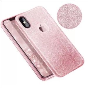 New Pink Glitter iPhone 7 Plus or iPhone 8 Plus